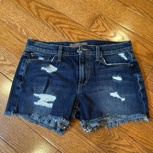 Joe’s Distressed Denim Shorts